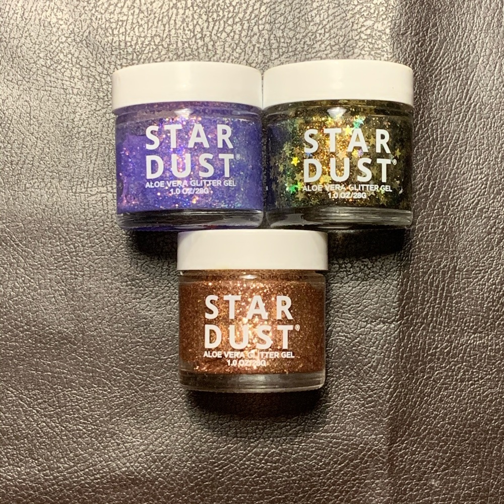 Lavender Stardust Glitter Gel